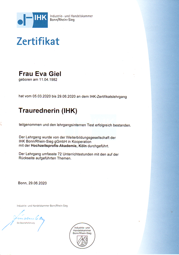 Freie Trauung | Freie Trauredner | Hochzeit | Sänger | Musik | Westerwald